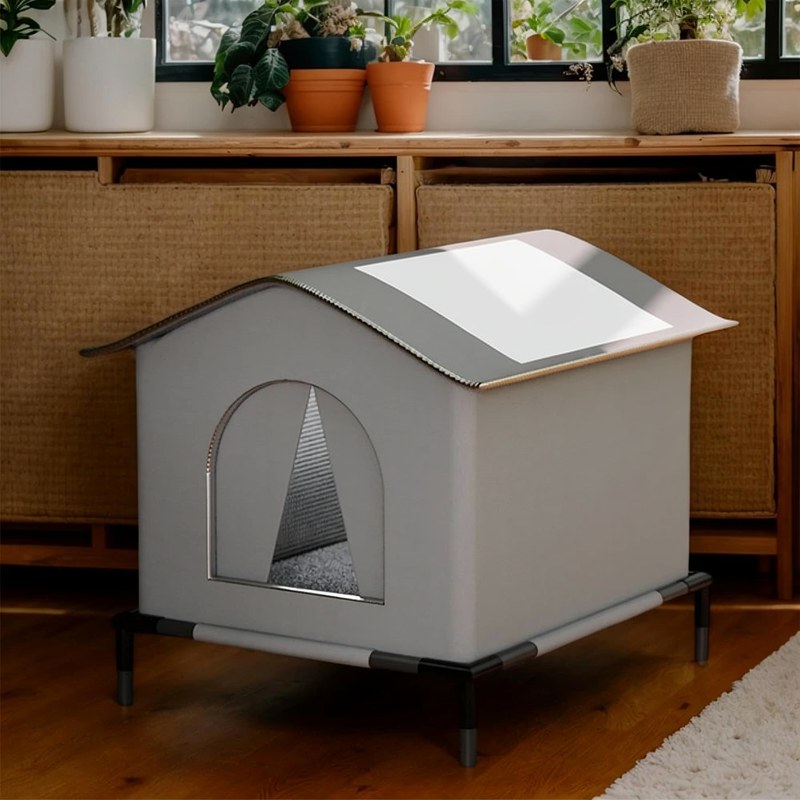 Abri Extérieur Imperméable pour Chats