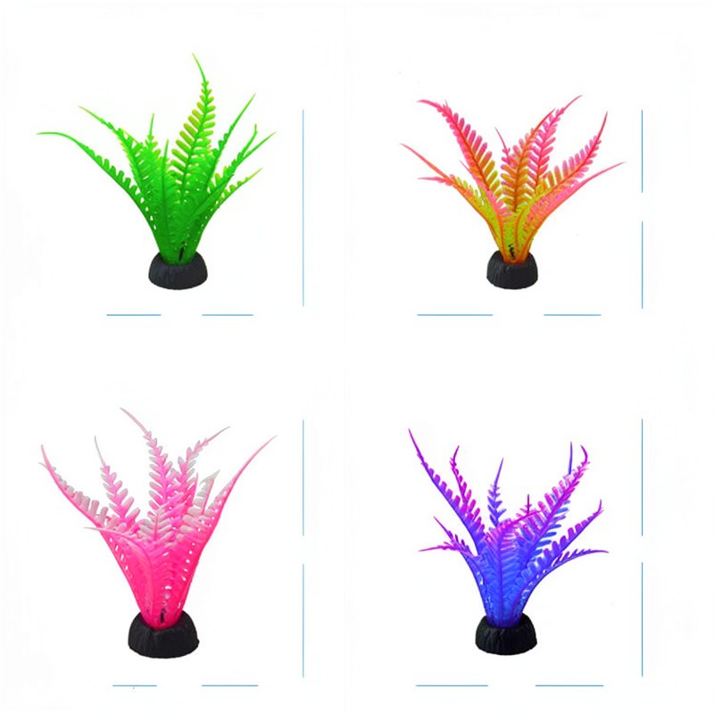 Künstliche Aquarium-Pflanzen aus PVC