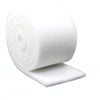Roll of white dual-density aquarium filter sponge