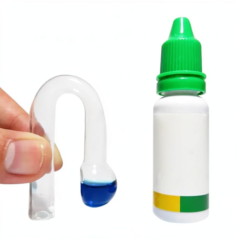 Aquarium CO2 Drop Checker mit Indikatorlösung
