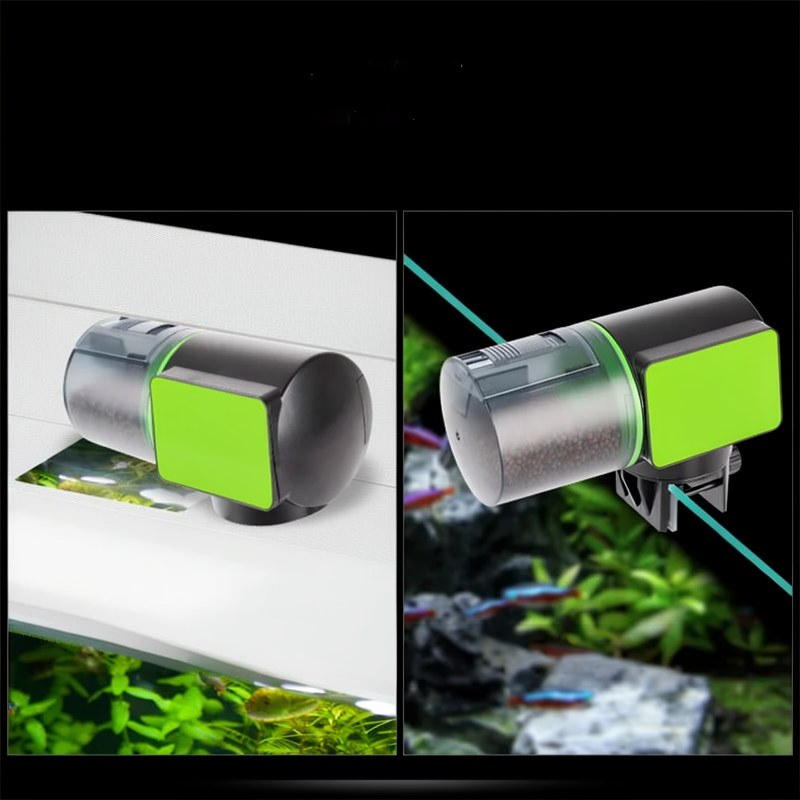 Automatischer Aquarium-Futterautomat mit programmierbarer Zeitschaltuhr