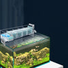 Boîtier de filtre pour aquarium mural avec pompe intégrée
