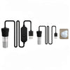 Chauffe-eau d'aquarium USB compact avec affichage numérique