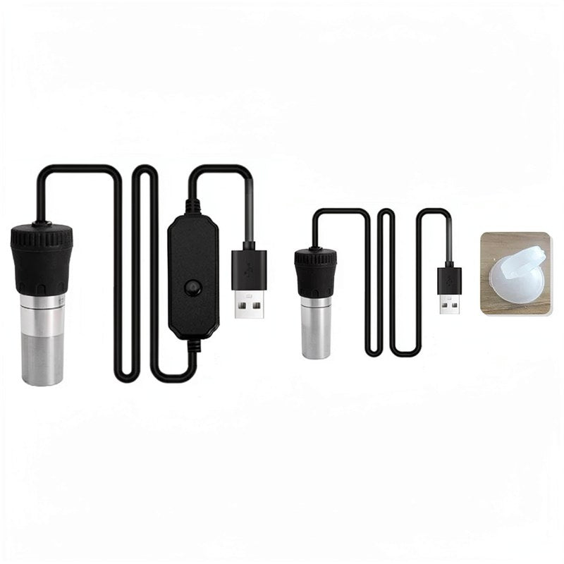 Chauffe-eau d'aquarium USB compact avec affichage numérique