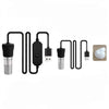 Chauffe-eau d'aquarium USB compact avec affichage numérique