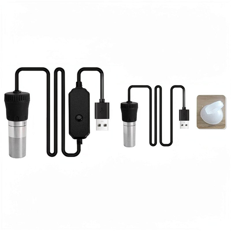 Chauffe-eau d'aquarium USB compact avec affichage numérique
