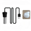 Chauffe-eau d'aquarium USB compact avec affichage numérique