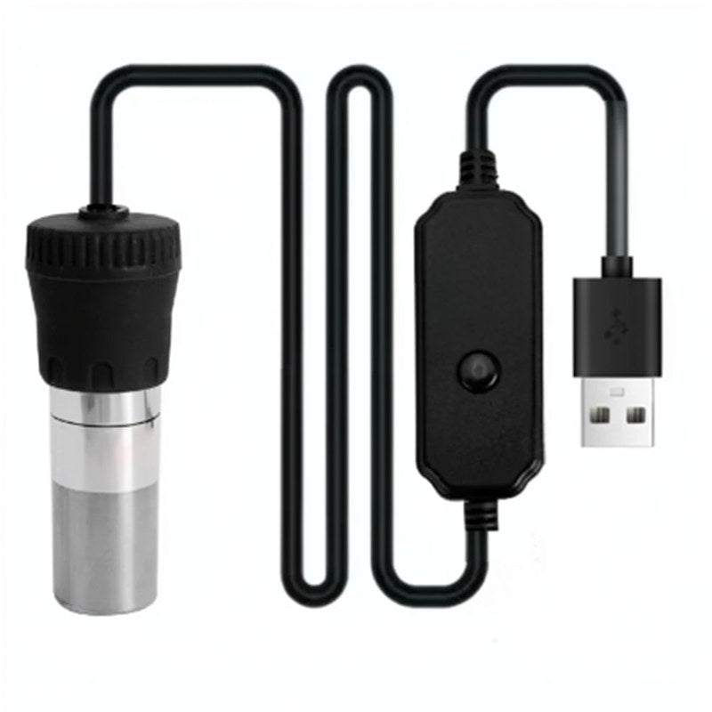 Chauffe-eau d'aquarium USB compact avec affichage numérique