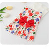 Vestido de Princesa Floral para Perros Pequeños