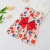 Vestido de Princesa Floral para Perros Pequeños