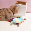 Interactive Plush Dog Ball with Bell