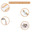 Interactive Cat Wand Toy with Wooden Handle
