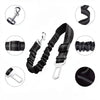 Adjustable Pet Car Seat Belt with Shock-Absorbing Elastic