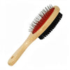 Double-Sided Wooden Pet Grooming Comb