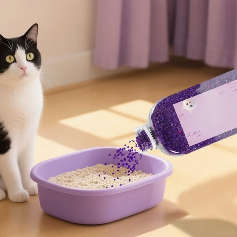 Katzenstreu-Deodorant-Kügelchen