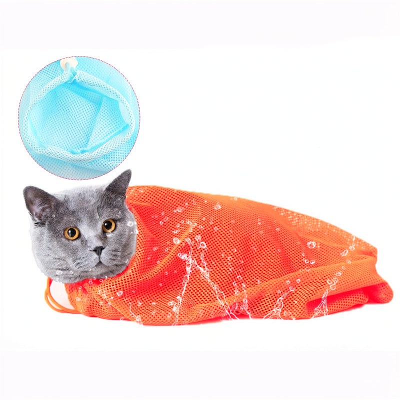 Mesh Pet Grooming & Bathing Bag