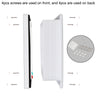 Pet Door with 4-Way Lock for Cats and Dogs - Secure, Weatherproof Flap
